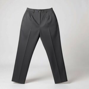 Vintage Wool Lined Mister Leonard Trousers in Charcoal